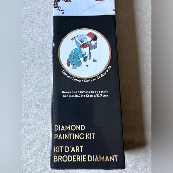 Camelot Dotz® Norman Rockwell Marbles Champion Diamond Painting Kit - Picture 5 of 16